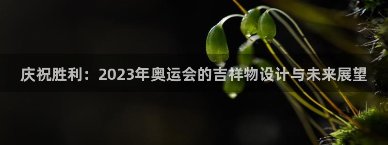 庆祝胜利：2023年奥运会的吉祥物设计与未来展望