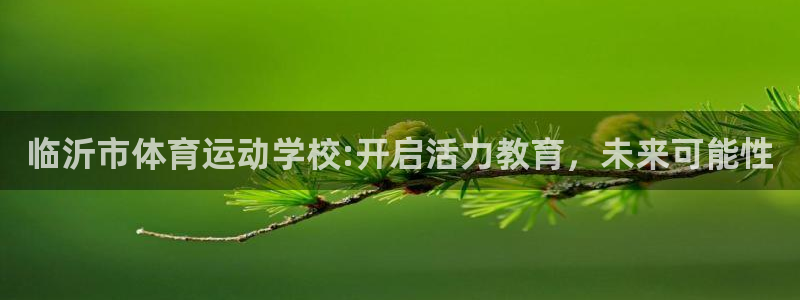 临沂市体育运动学校:开启活力教育，未来可能性